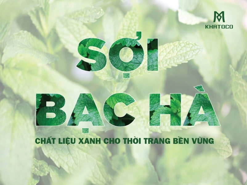 Vải sợi bạc hà