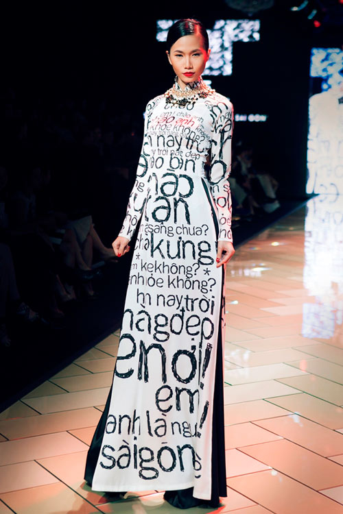 Thổn thức vì áo dài "made in Sài Gòn"