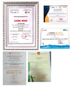 Nguồn: Giấy chứng nhận của Ecosoi